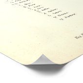 Astronomische kaart voor zonnecentrales poster (Hoek)