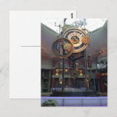 Astronomische klok briefkaart (Voorkant / Achterkant)