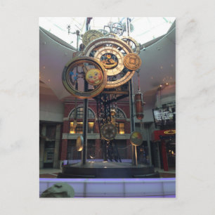 Astronomische klok briefkaart