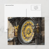 Astronomische klok briefkaart (Voorkant / Achterkant)