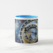 Astronomische klok- en ruimtevaart in Praag Mok (Midden)