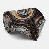 Astronomische klok in de Praktische Stropdas (Opgerold)