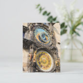 Astronomische klok in Praag Briefkaart (Staand voorkant)