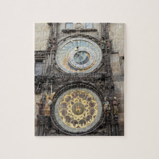 Astronomische klok in Prague souvenir foto Legpuzzel
