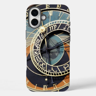 Astronomische klok in Praque iPhone 16 Plus Hoesje