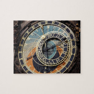 Astronomische klok in Praque Jigzaag Puzzle Legpuzzel
