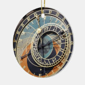 Astronomische klok in Praque Keramisch Ornament (Links)