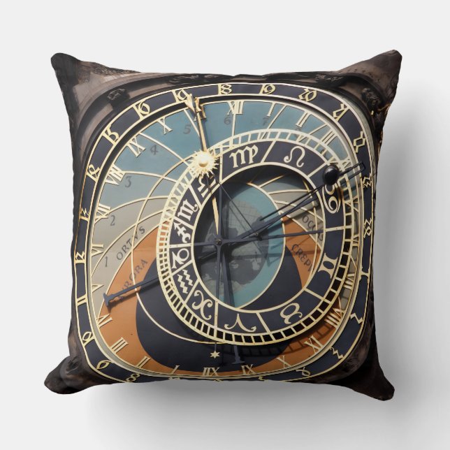 Astronomische klok in Praque Kussen (Voorkant)