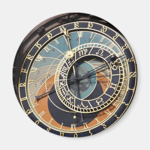 Astronomische klok in Praque Magneet