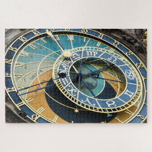 astronomische klok in Puzzle Prague Legpuzzel