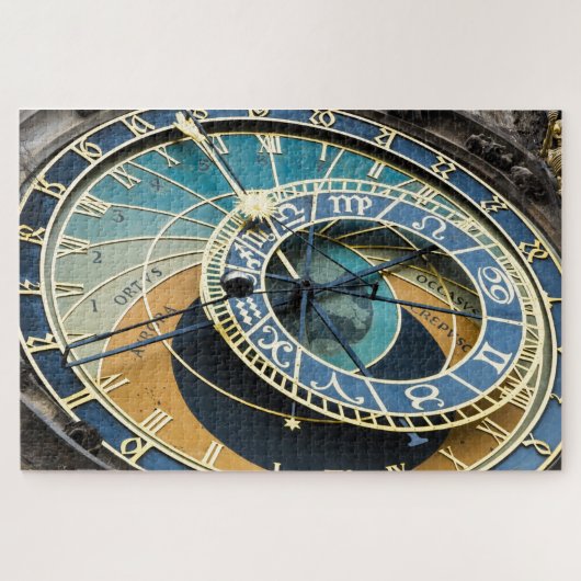 astronomische klok in Puzzle Prague Legpuzzel (Horizontaal)
