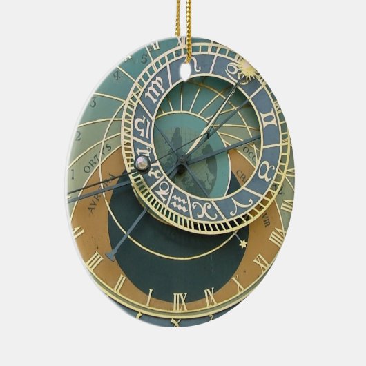 Astronomische klok keramisch ornament (Rechts)