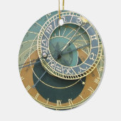 Astronomische klok keramisch ornament (Links)
