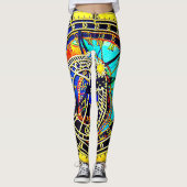 ASTRONOMISCHE KLOK LEGGINGS (Voorkant)