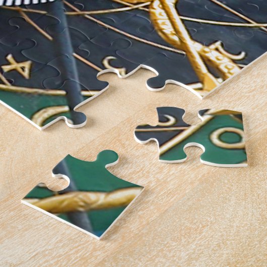 Astronomische klok legpuzzel (Zijkant)