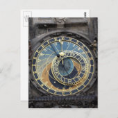 Astronomische klok of Prague Orloj Briefkaart (Voorkant / Achterkant)
