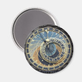 Astronomische klok of Prague Orloj Magneet (Voorkant / Achterkant)