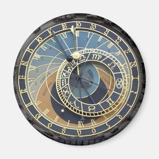 Astronomische klok of Prague Orloj Magneet (Voorkant)