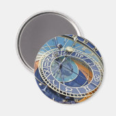 Astronomische klok, oude stad, Praag Magneet (Voorkant / Achterkant)