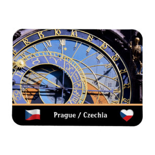 Astronomische klok, Praag, Tsjechisch (Architectuu Magneet