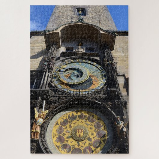 Astronomische klok, Praag, Tsjechisch/Orloj Praha Legpuzzel (Verticaal)