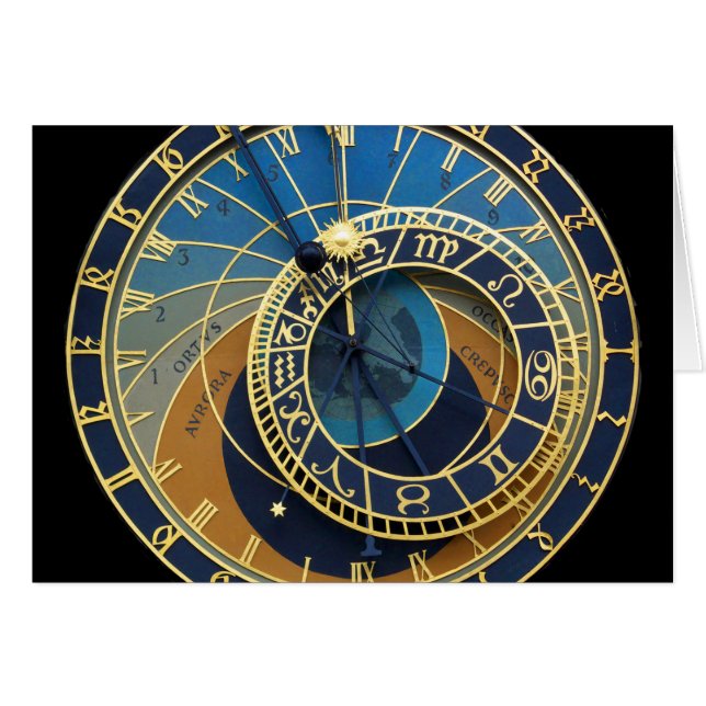 Astronomische klok-Prague Orloj (Voorkant Horizontaal)