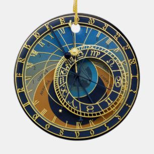 Astronomische klok-Prague Orloj Keramisch Ornament