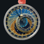 Astronomische klok-Prague Orloj Metalen Ornament<br><div class="desc">Astronomische klok-Prague Orloj. Pro Foto,  daarom zijn onze producten voor u van optimale kwaliteit om de komende jaren van te genieten. We hopen dat je tijdens je bezoek iets vindt om te schatten.</div>