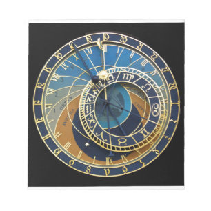 Astronomische klok-Prague Orloj Notitieblok