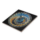 Astronomische klok-Prague Orloj Tegeltje (Zijkant)