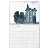 Astronomische Moderne Elegant Script Calendar Kalender (Feb 2027)