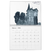 Astronomische Moderne Elegant Script Calendar Kalender (Feb 2026)