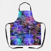 Astronomische ruimte schort (Voorkant)