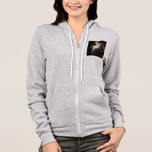 Astronomischer Blickfang Hoodie (Voorkant)