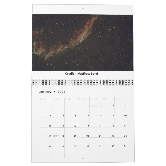 Astronomo Calendar 2026 Kalender (Jan 2026)