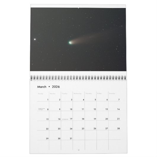 Astronomo Calendar 2026 Kalender (Mar 2026)