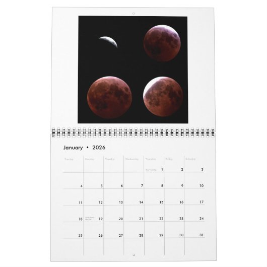 Astronomo Calendar 2026 Kalender (Jan 2026)