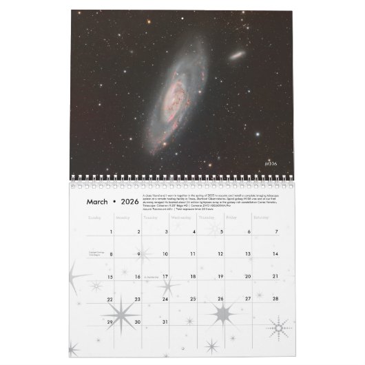 AstronoMolly's 2026 Calendar Kalender (Mar 2026)