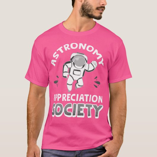 Astronomy Appreciation Society T-shirt (Voorkant)