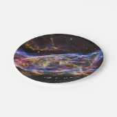 Astronomy & Nebula Veil, Hubble / Galaxy Papieren Bordje (Gekanteld)