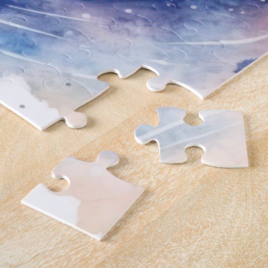  Astronomy universe nebula.  Legpuzzel (Zijkant)