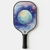  Astronomy universe nebula.  Pickleball Paddle (Achterkant)