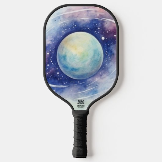  Astronomy universe nebula.  Pickleball Paddle (Achterkant)