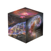 Astronomy & Whirpool Galaxy Spiral, Nebula Veil Kubus (Achter hoekig)