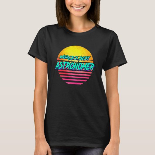 Astronoom Beroeps Meme  Astronoom T-shirt (Voorkant)