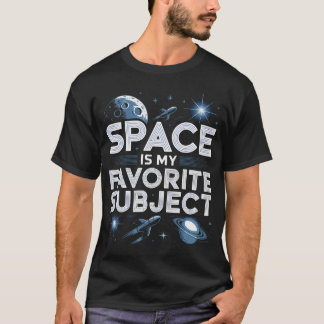 Astronoom Melkweg Buitenruimte Universum Planeet T-shirt