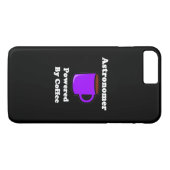 "Astronoom" Powered by Coffee Case-Mate iPhone Case (Achterkant (Horizontaal))