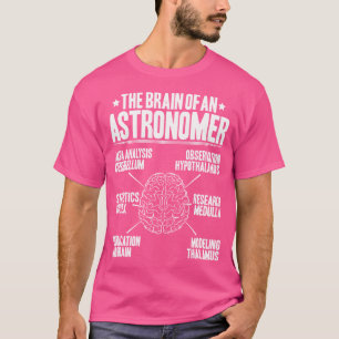 Astronoom Typische Hersenastronomie T-shirt