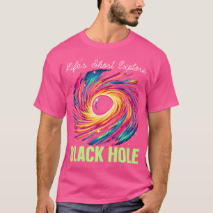 Astronoom van het Black Hole Space Universe T-shirt