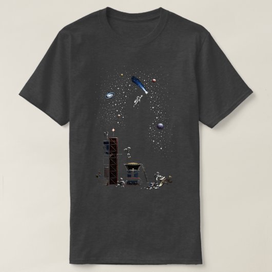 Astronot T-shirt (Design voorkant)